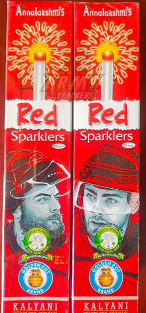 10 CM Red Sparkler